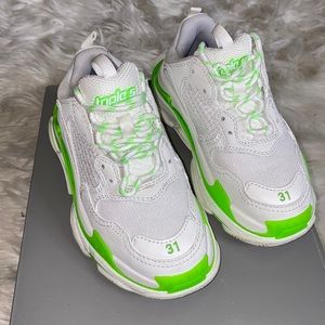 Balenciaga Kid's Triple S Sneakers